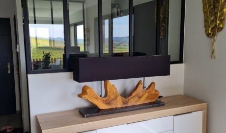 Installation de verrière d'intérieure à Villefranche-sur-Saône - JLM RENOVATION